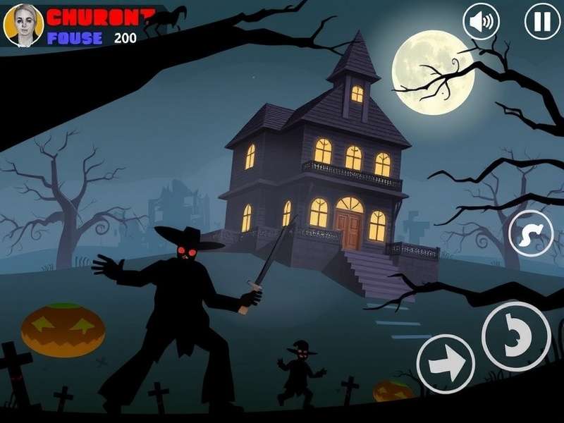 Ghost Haunted House Community Event